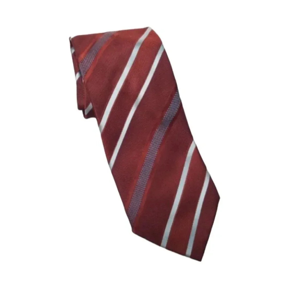 ERMENEGILDO Zegna 100% Silk  Striped Tie